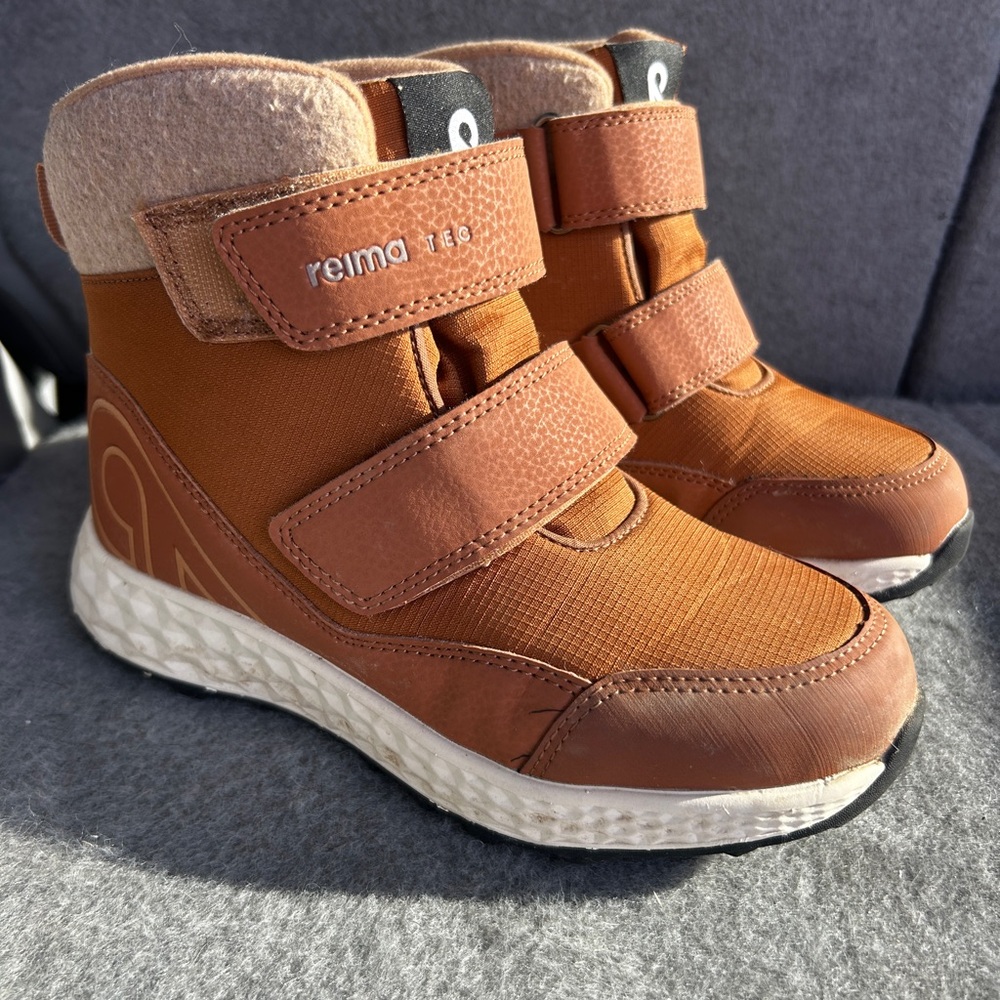 Reima Kids' Tan Winter snow Boots